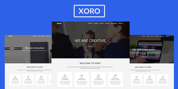 Xoro – 多用途HTML5模板[失效]-爱极客