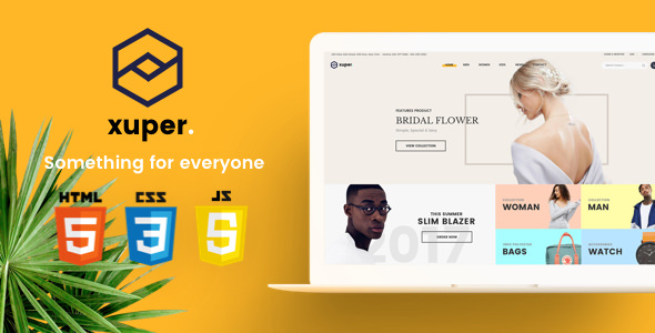 Xuper – 电子商务HTML5模板-爱极客