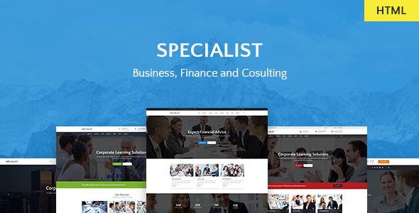 Specialist – 多用途商业HTML模板-爱极客