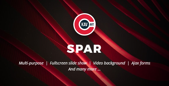 Spar – 多用途企业公司网站HTML5模板 – v1.0-爱极客