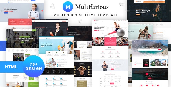 Multifarious – 响应式服务行业网站HTML5模板 – v1.0.0-爱极客