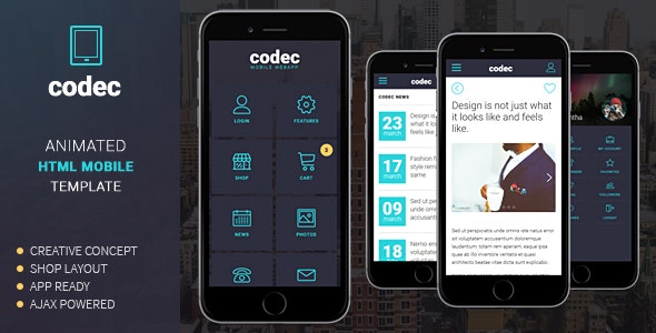 Codec – 移动端手机版网站HTML5模板 – v1.0-爱极客