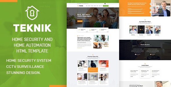 Teknik – 安保公司安全服务网站HTML模板-爱极客