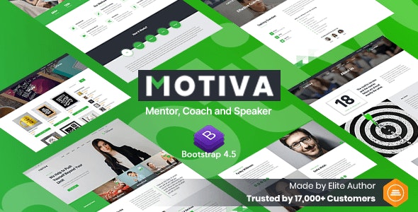 Motiva – 导师教练讲师励志教育网站HTML5模板-爱极客