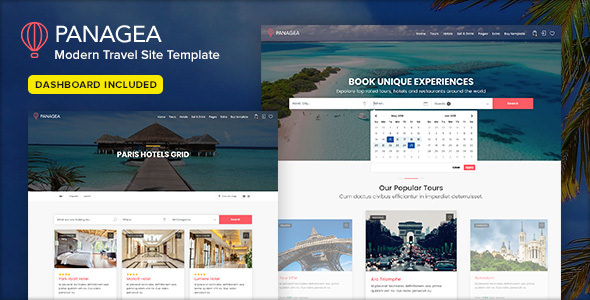 Panagea – 旅游景点HTML网站模板 – v1.5-爱极客