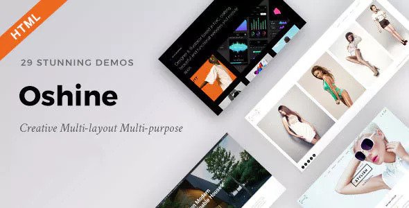 Oshine – 创意多用途HTML模板-爱极客
