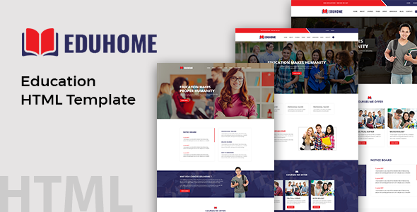 Eduhome – 教育HTML模板-爱极客
