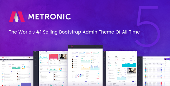 Metronic – 响应式后台管理HTML5模板 – v8.0.3.8-爱极客