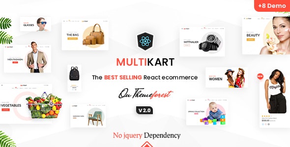 Multikart – 电子商务在线商店HTML5网站模板 – v4.0-爱极客